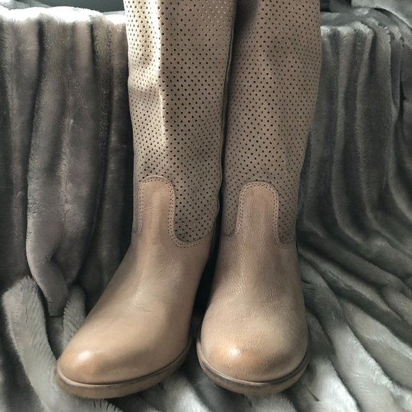 Joe Sanchez Soft leather natural boot - Picture 1 of 8